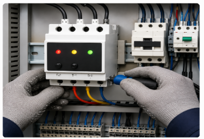 Installing and Configuring a Phase Monitoring Relay