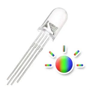 RGB LED contains Red, Green, and Blue Diodes