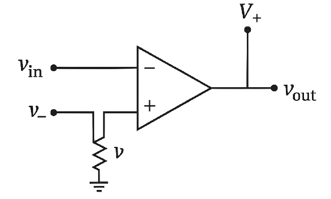 Op-Amp Comparator Circuit Diagram
