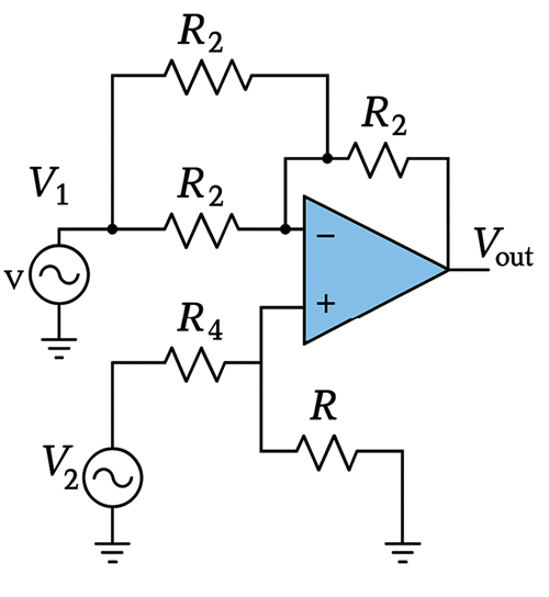 Differential Amplifier Circuit Diagram