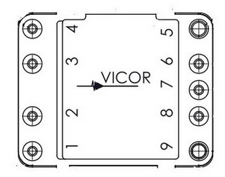 V48A48C500B Pin Configuration